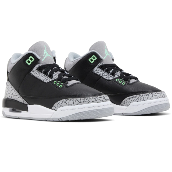 Jordan 3 Retro Green Glow (GS)