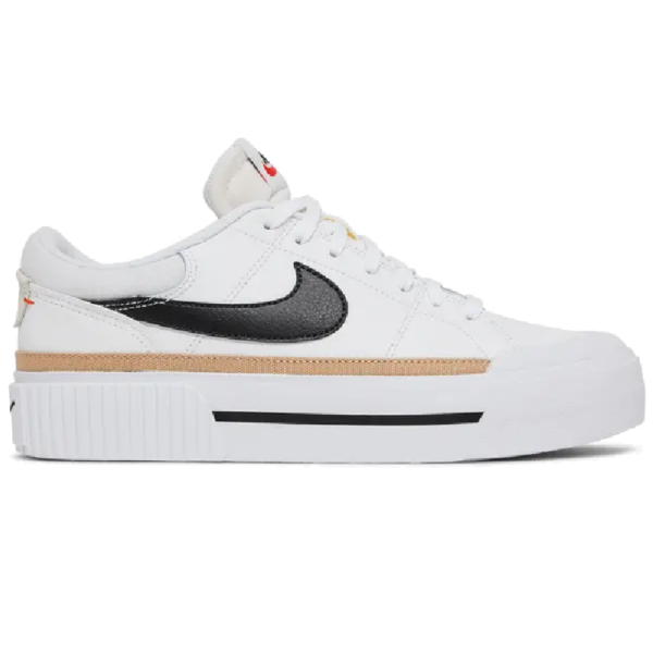 Nike Court Legacy Lift White Black (Women's)