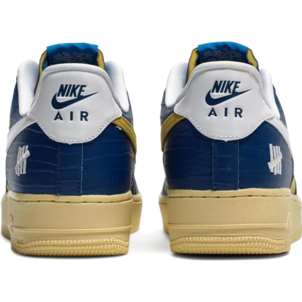 Nike Air Force 1 Low SP Undefeated 5 On It Blue Yellow Croc