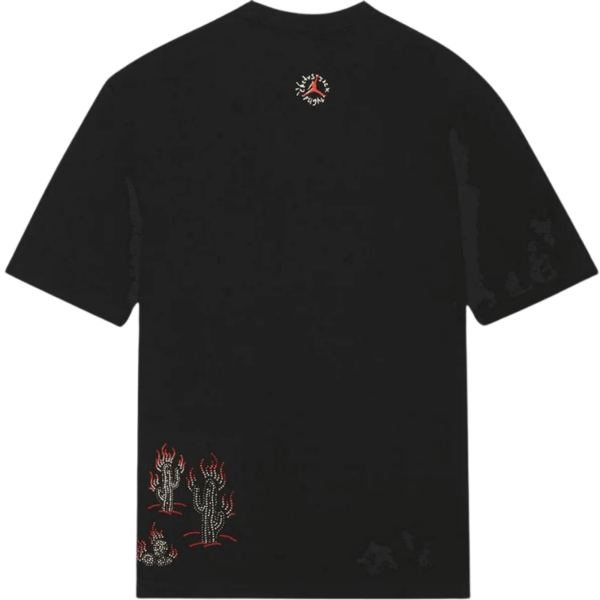 Travis Scott x Jordan Flight Graphic T-Shirt Black