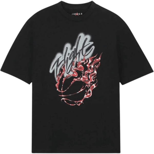 Travis Scott x Jordan Flight Graphic T-Shirt Black