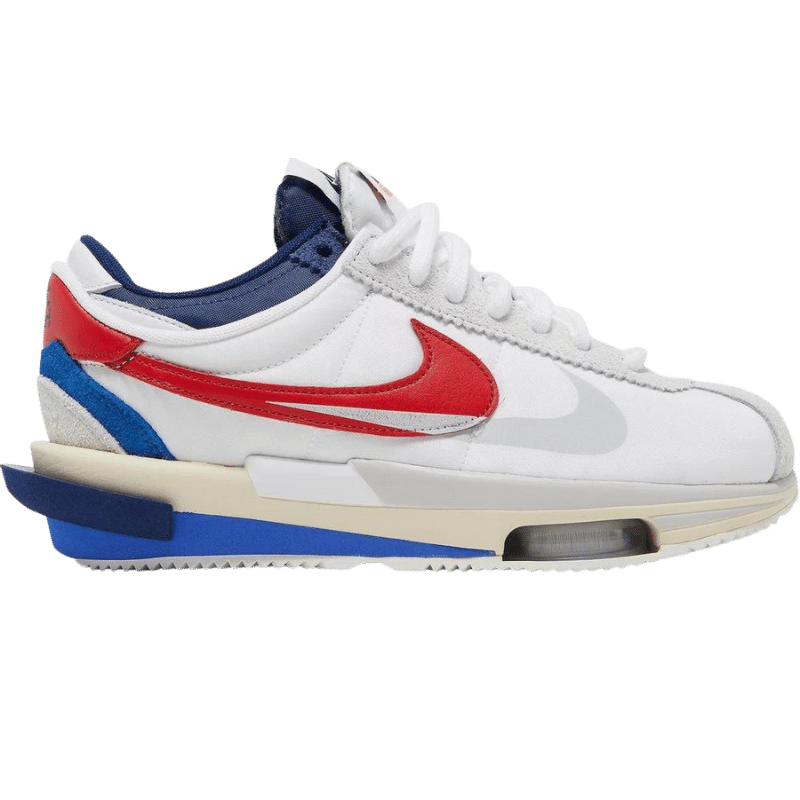 Nike Zoom Cortez SP sacai White University Red Blue