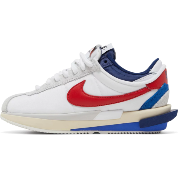 Nike Zoom Cortez SP sacai White University Red Blue