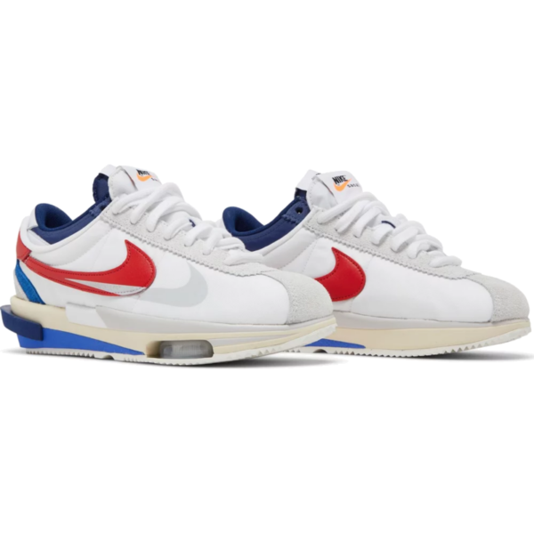 Nike Zoom Cortez SP sacai White University Red Blue