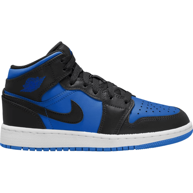 Jordan 1 Mid Black Royal Blue (PS)