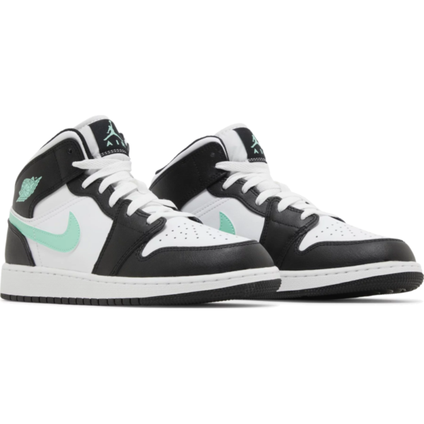 Jordan 1 Mid Green Glow (GS)