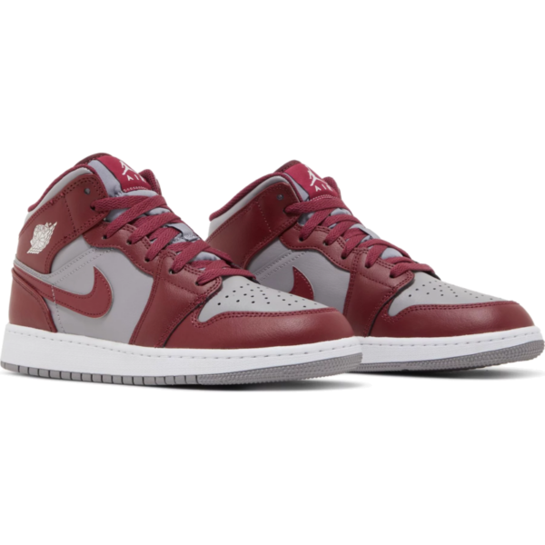 Jordan 1 Mid Cherrywood Red (GS)