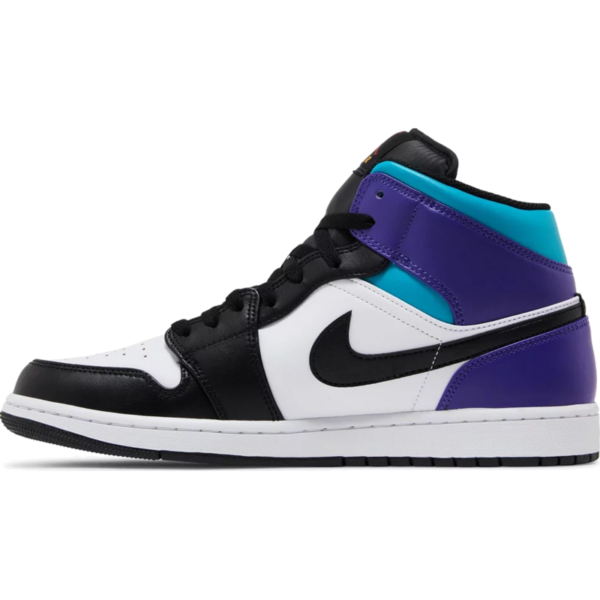 Jordan 1 Mid Court Purple Tropical Twist
