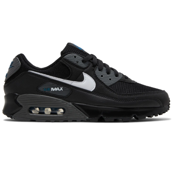 Nike Air Max 90 Black Marina Iron Grey White