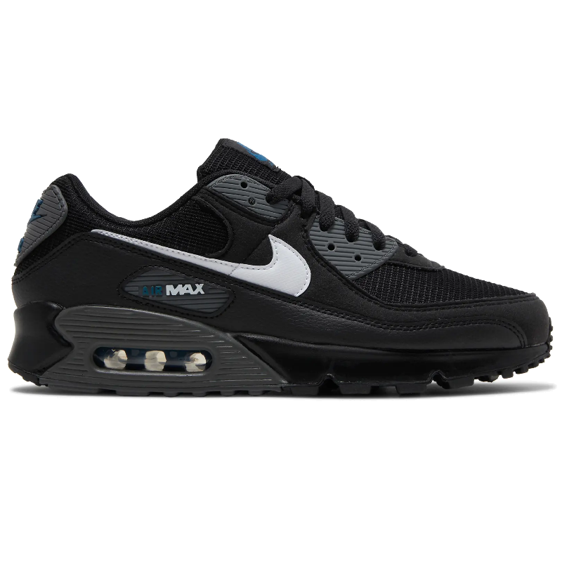 Nike Air Max 90 Black Marina Iron Grey White