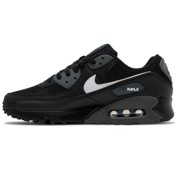 Nike Air Max 90 Black Marina Iron Grey White