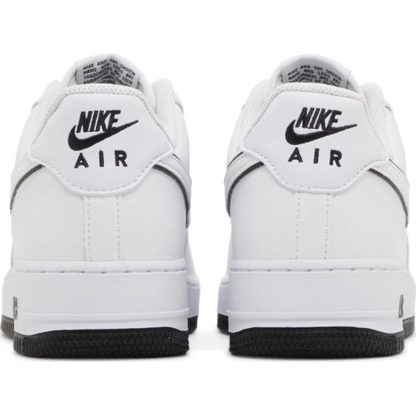 Nike Air Force 1 '07 Low White Black Outline Swoosh