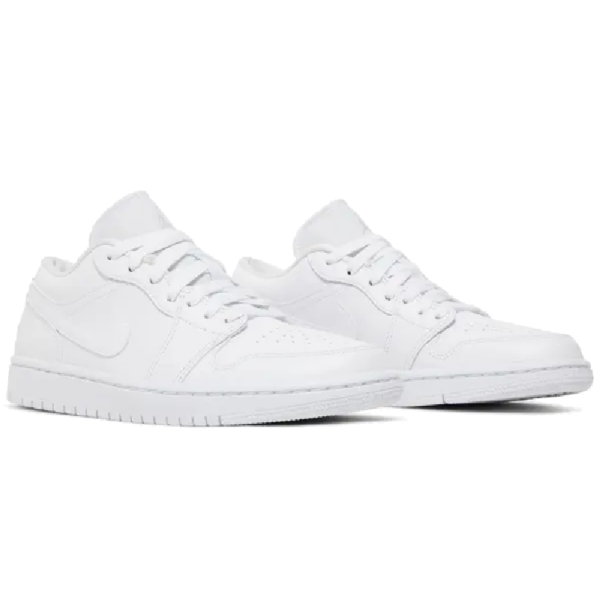 Jordan 1 Low Triple White (2022) (Women's)