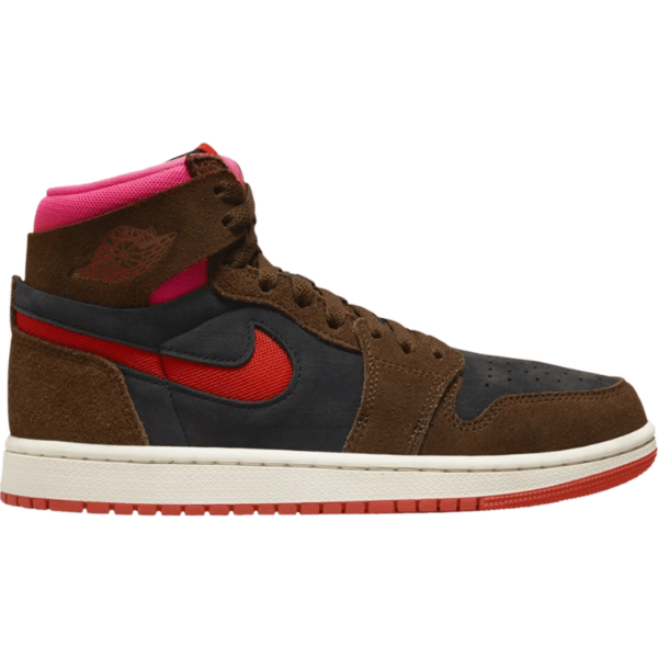 Jordan 1 High Zoom Air CMFT 2 Cacao Wow Picante Red (Women's)