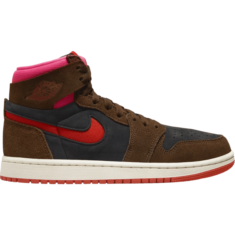 Jordan 1 High Zoom Air CMFT 2 Cacao Wow Picante Red (Women's)