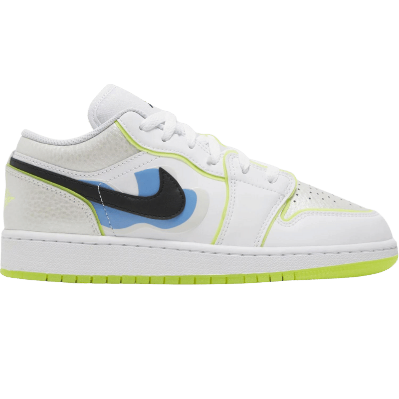 Jordan 1 Low Warped Swoosh (GS)