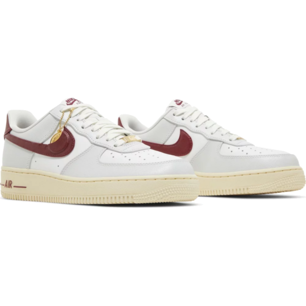 Nike Air Force 1 Low '07 SE Just Do It Photon Dust Team Red (Women's)