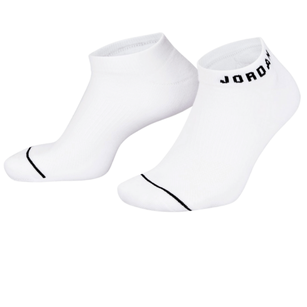 Jordan Everyday No-Show 3-Pack Socks White