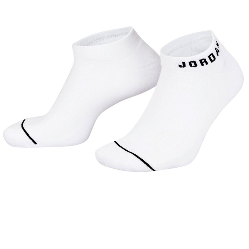 Jordan Everyday No-Show 3-Pack Socks White