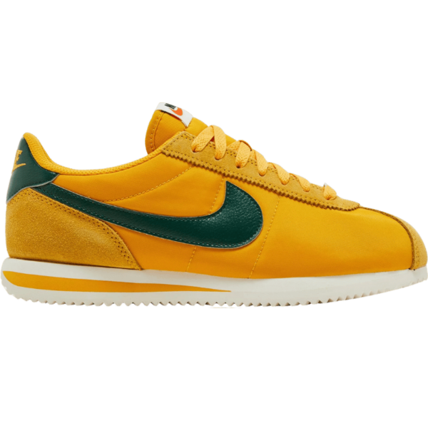 Nike Cortez Textile Yellow Ochre Gorge Green (Women's)