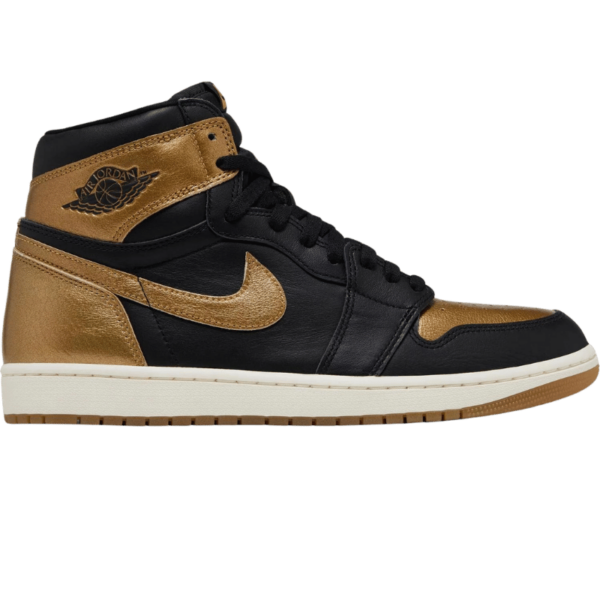 Jordan 1 Retro High OG Black Metallic Gold