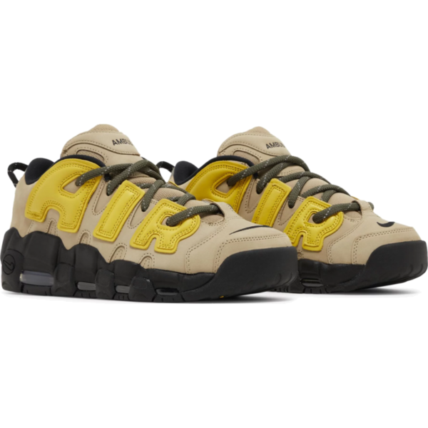 Nike Air More Uptempo Low AMBUSH Vivid Sulfur Limestone