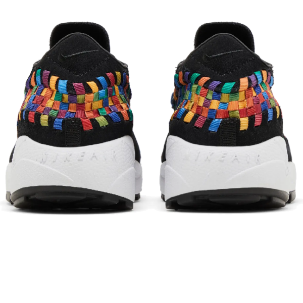 Nike Air Footscape Woven Black Rainbow (Women's) - Image 4