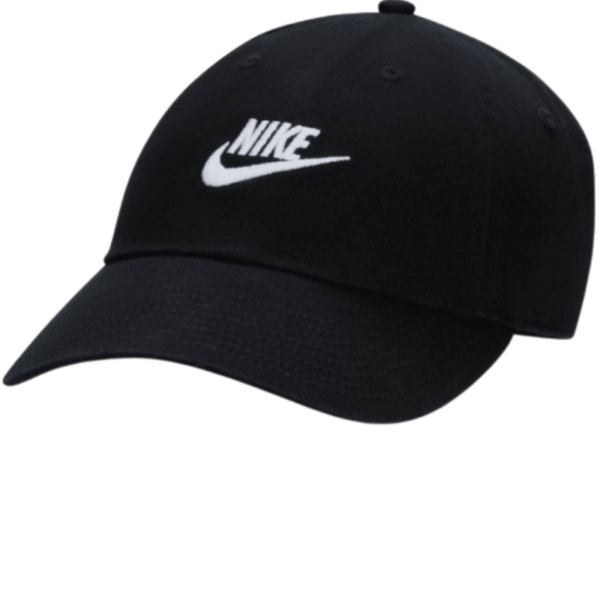 Nike Club Unstructured Futura Wash Cap Black