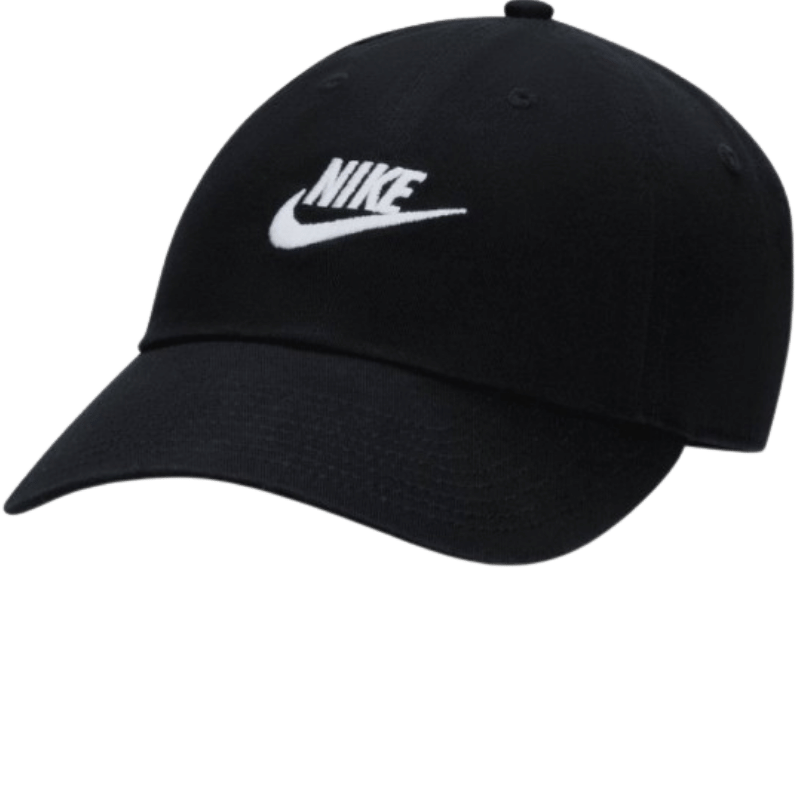 Nike Club Unstructured Futura Wash Cap Black