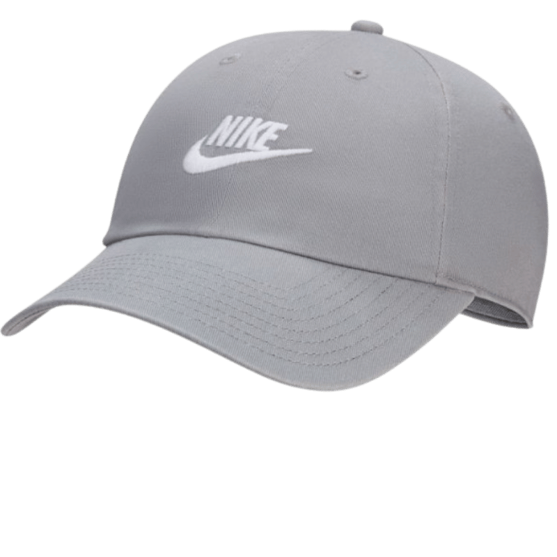 Nike Club Unstructured Futura Wash Cap Particle Grey