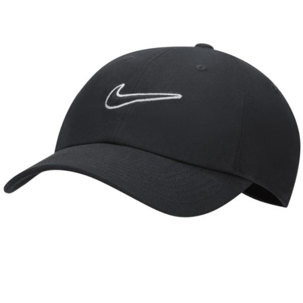 Nike Club Unstructured Swoosh Cap Black