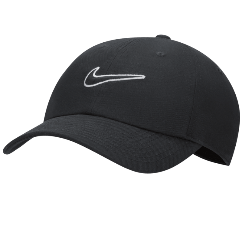 Nike Club Unstructured Swoosh Cap Black