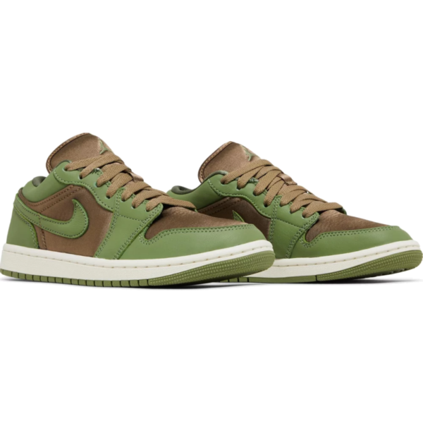 Jordan 1 Low SE Brown Kelp Sky J Light Olive (Women's)