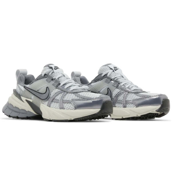 Nike V2K Run Pure Platinum Wolf Grey (Women's) - Image 5