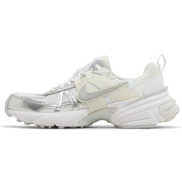 Nike V2K Run Metallic Silver White (Women's)