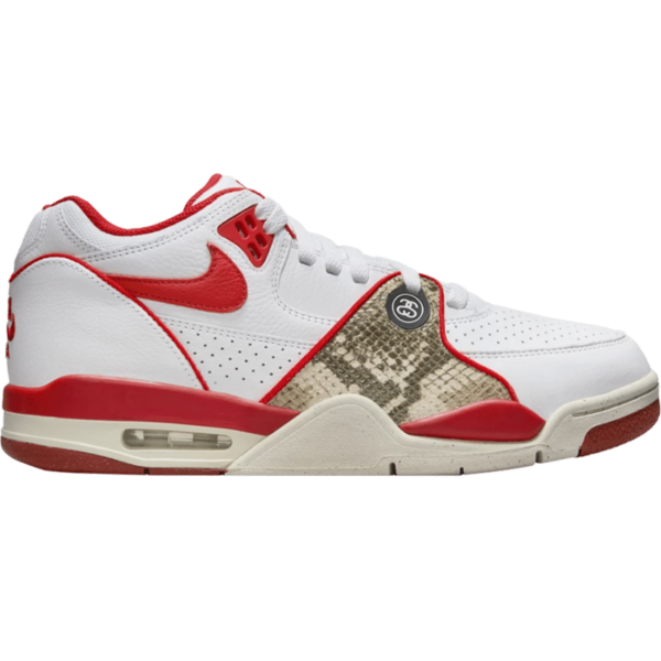 Nike Air Flight '89 Low SP Stussy Habanero Red