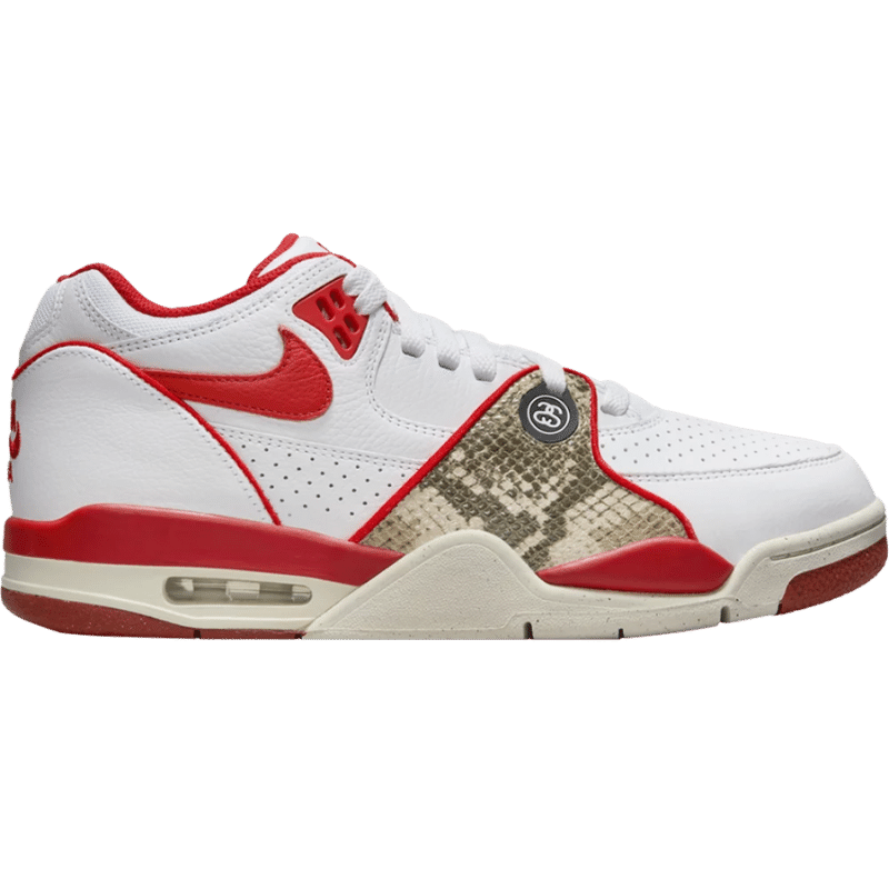 Nike Air Flight '89 Low SP Stussy Habanero Red