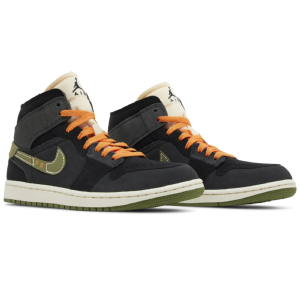 Jordan 1 Mid SE Craft Anthracite Light Olive - Image 5