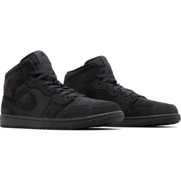 Jordan 1 Mid SE Craft Dark Smoke Red