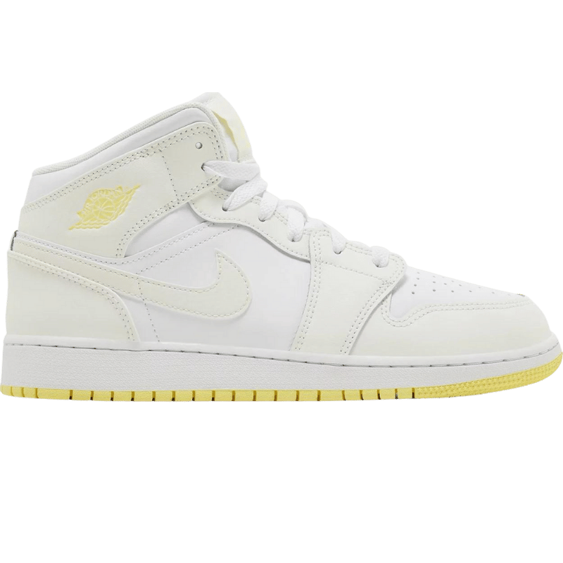 Jordan 1 Mid Sail Light Laser Orange (GS)