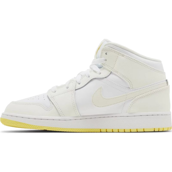 Jordan 1 Mid Sail Light Laser Orange (GS)