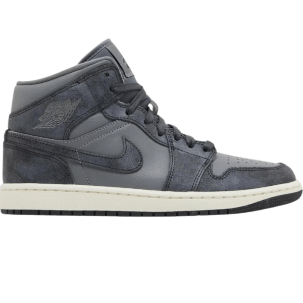 Jordan 1 Mid Distressed Smoke Grey (Women's)