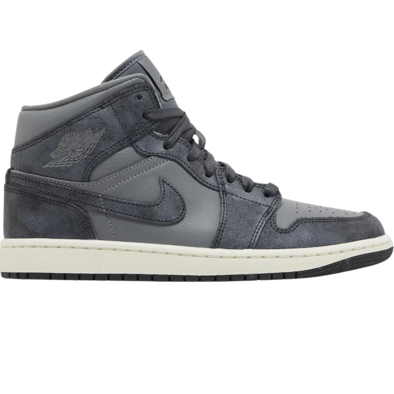 Jordan 1 Mid Distressed Smoke Grey (Women's)