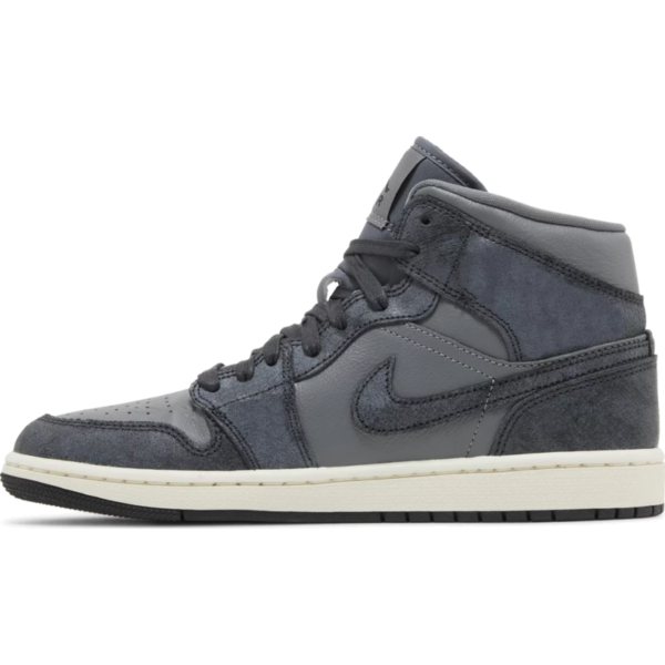 Jordan 1 Mid Distressed Smoke Grey (Women's)