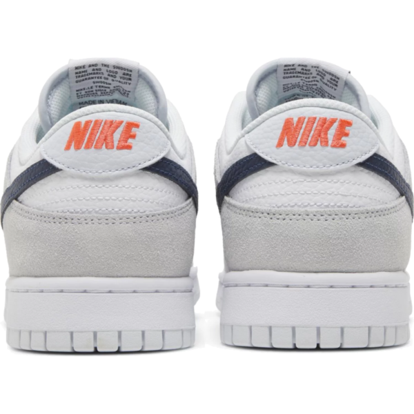 Nike Dunk Low White Grey Navy Aqua Mini Swoosh