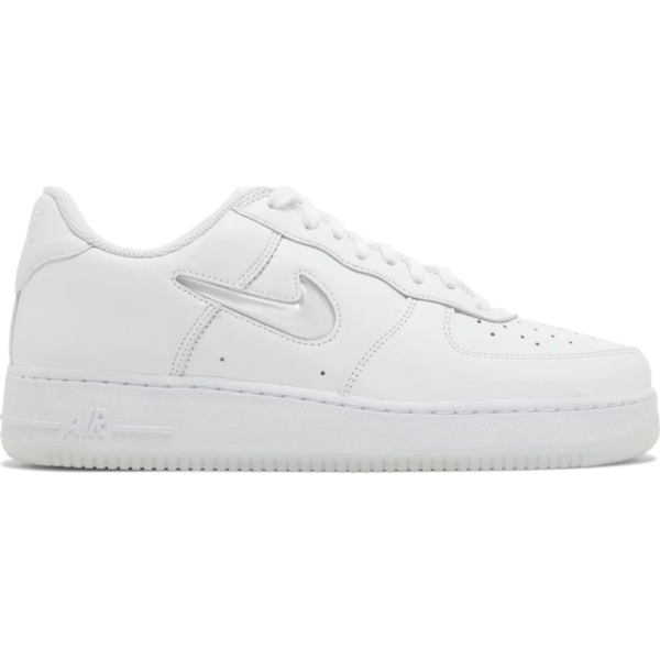 Nike Air Force 1 Low '07 Retro Color of the Month Jewel Swoosh Triple White
