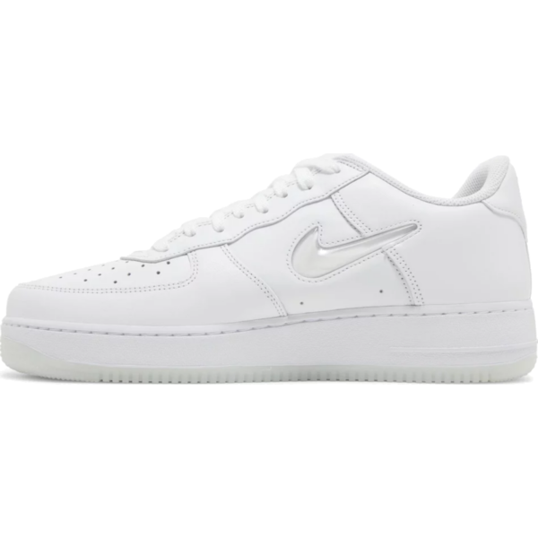 Nike Air Force 1 Low '07 Retro Color of the Month Jewel Swoosh Triple White
