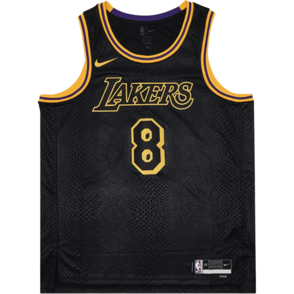 Nike Kobe Mamba Mentality Los Angeles Lakers City Edition Swingman Jersey (FW23) Black