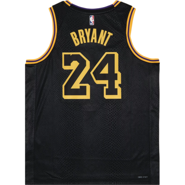 Nike Kobe Mamba Mentality Los Angeles Lakers City Edition Swingman Jersey (FW23) Black