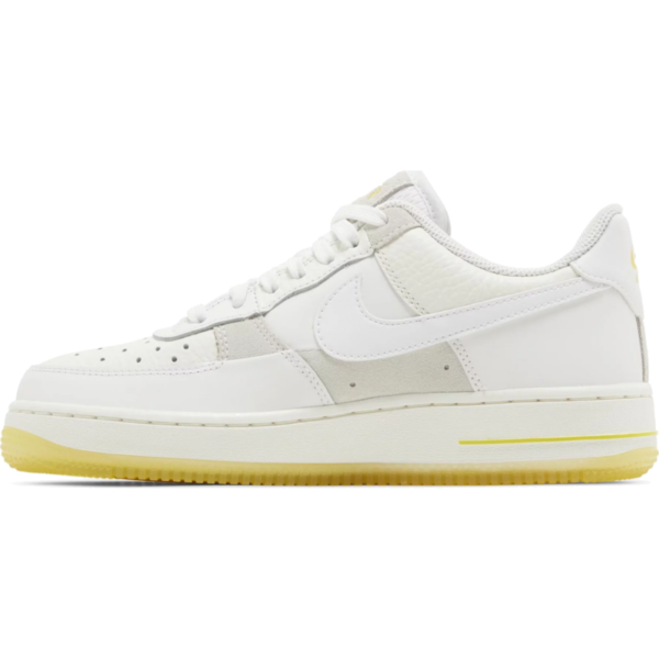 Nike Air Force 1 Low '07 UV Reactive Patchwork White Multicolor Yellow (Women's)
